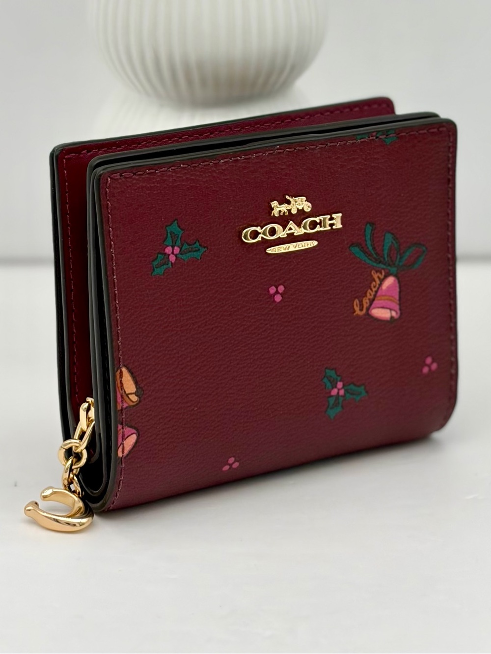 Coach Compact Snap Wallet - Picture 8 of 14